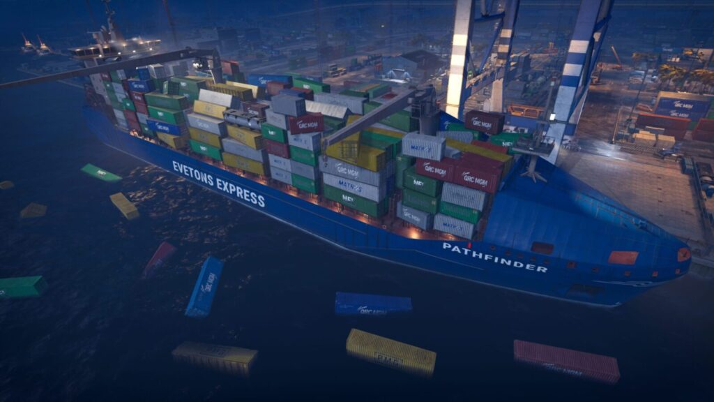 گیم پلی بازی شبیه ساز بندر Docked