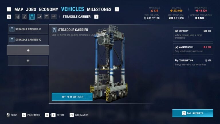 گیم پلی جذاب بازی شبیه ساز بندر Docked