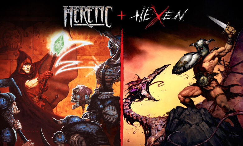 بازیهای کلاسیک Heretic و Hexen