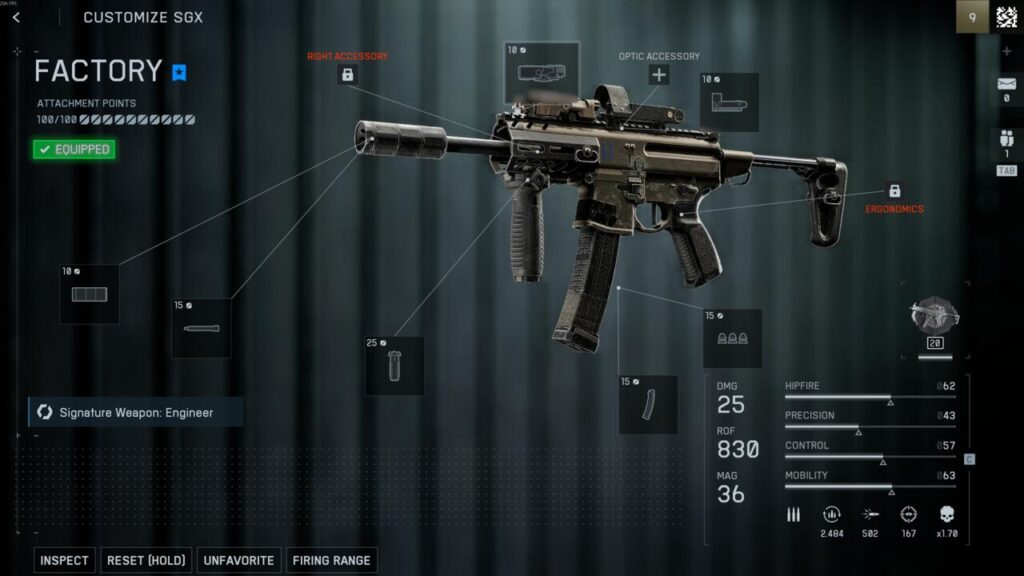 SGX : بهترین سلاح کلاس مهندس (Engineer) بهترین لود آوتهای اسلحه در بتای Battlefield 6