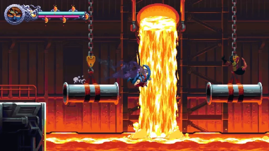 مراحل بازی Ninja Gaiden: Ragebound