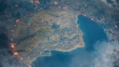 نقشه ردسک بتلفیلد