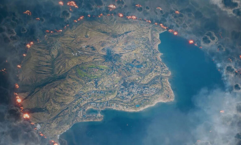 نقشه ردسک بتلفیلد